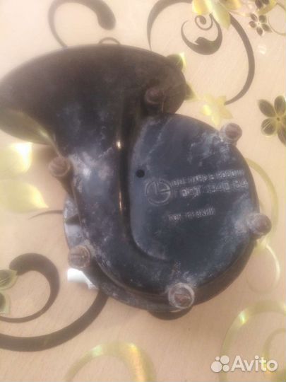 Звуковой сигнал тон низкий