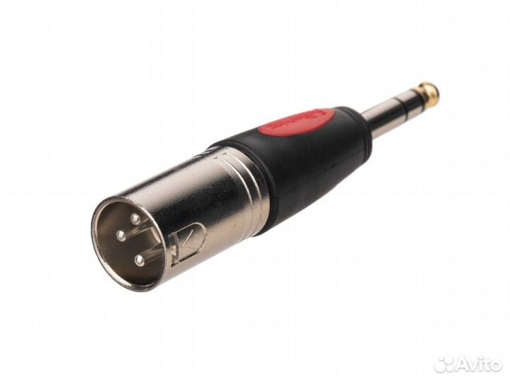 Переходник Soundking стерео, Male Jack 6,35мм на Male XLR (CXA007)