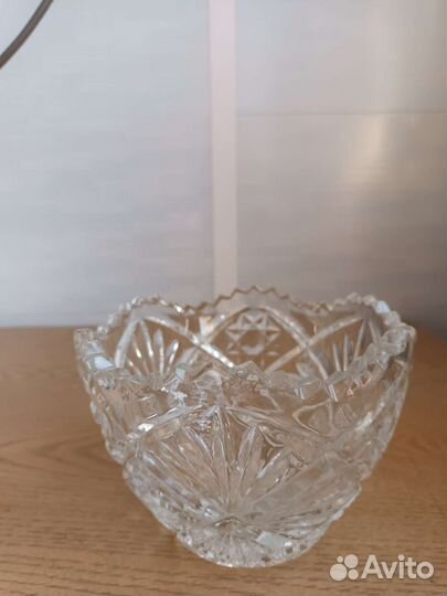 Вазы хрустальные СССР 3 шт