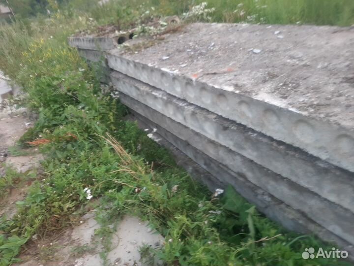 Плиты перекрытия бу