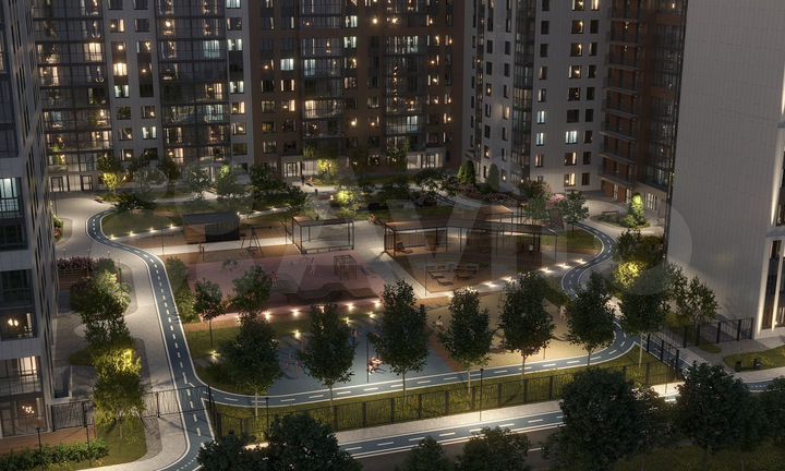 3-к. квартира, 75,3 м², 1/20 эт.