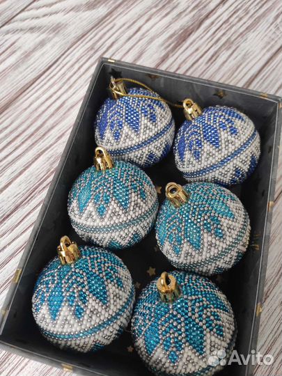 Елочные игрушки ручной работы