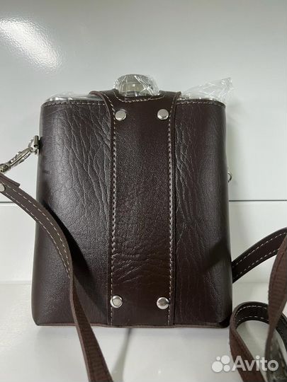 Набор фляжка + 2 рюмки подарочный