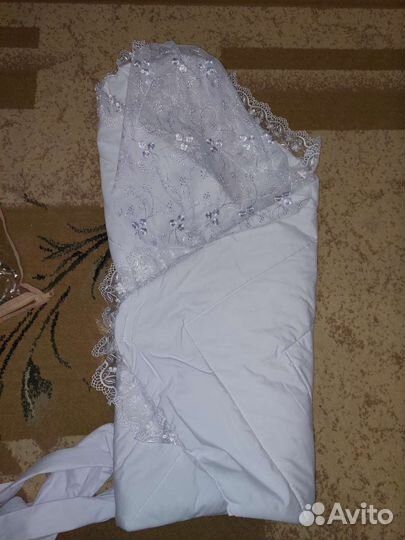 Конверт одеяло на выписку