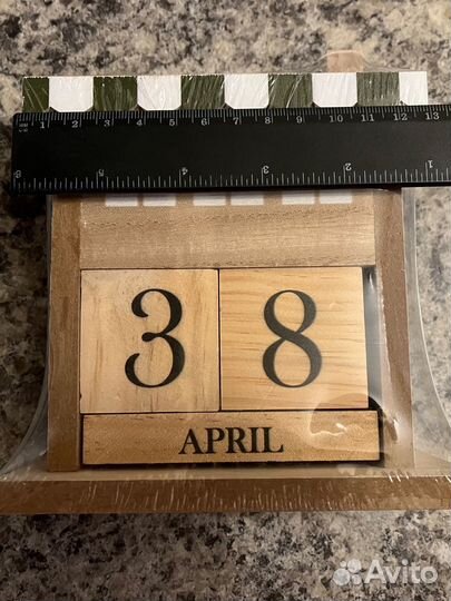 Деревянный вечный календарь Modi домик