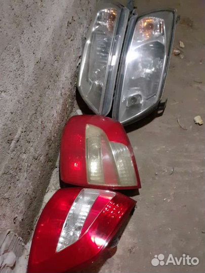 Фары для лада гранта 4шт