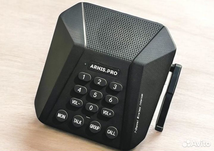 Настольная портативная рация на радиочастотах