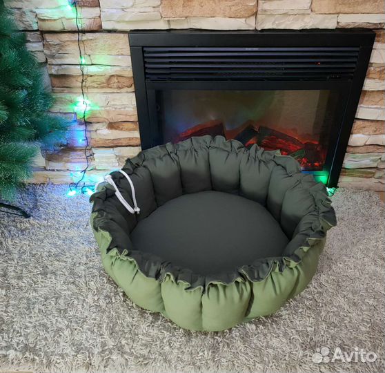 Лежанка-трансформер большая для собак и кошек