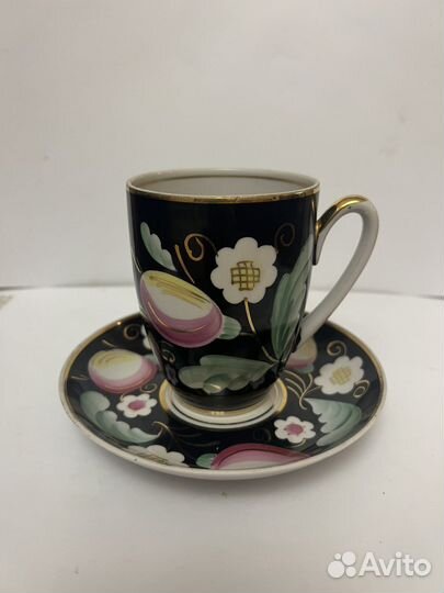 Чайная пара лфз вербилки дулево времен СССР