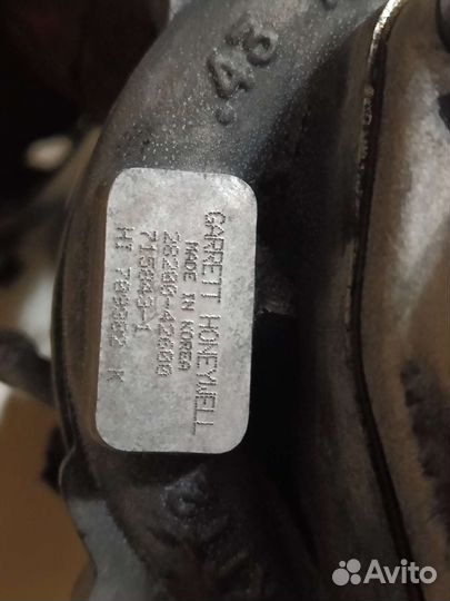 Турбина hyundai starex Н-1 28200-42600