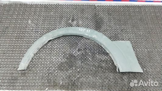 Молдинг крыла переднего левого mitsubishi pajero 4