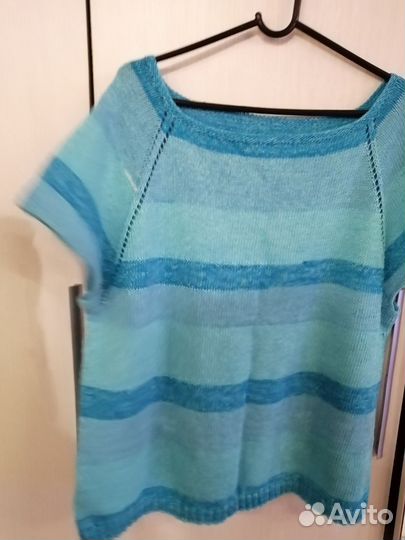 Блуза женская вязаная