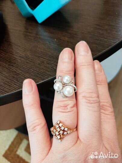 Кольцо серебряное