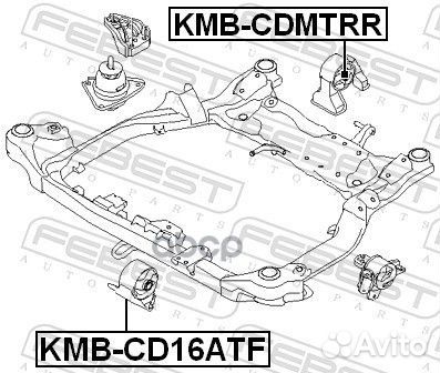 Сайленблок передней подушки двигателя (KIA ceed