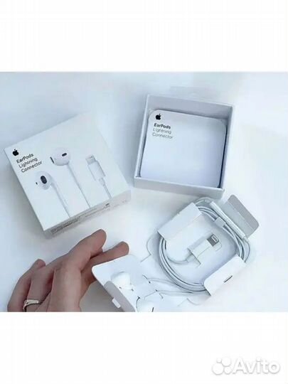 Наушники apple earpods lightning