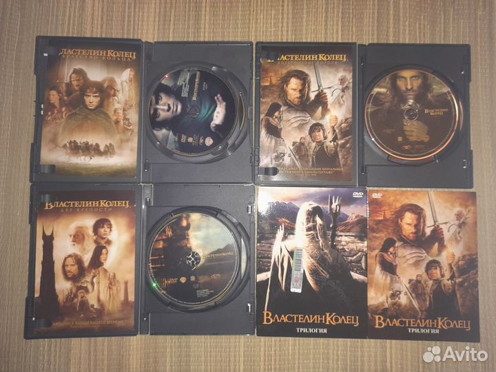 Видеокассеты редкие, DVD Властелин Колец, Астерикс