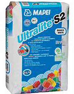 Mapei Ultralite S2 белый клей для плитки (15кг)