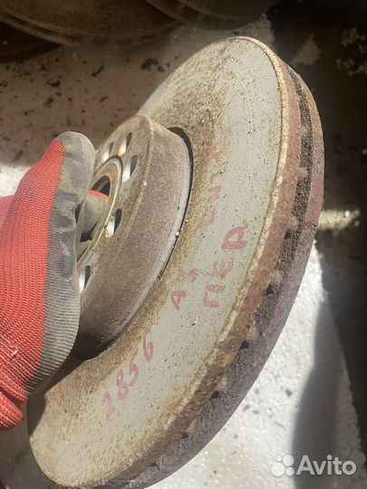 Диск тормозной передний audi a3 8p