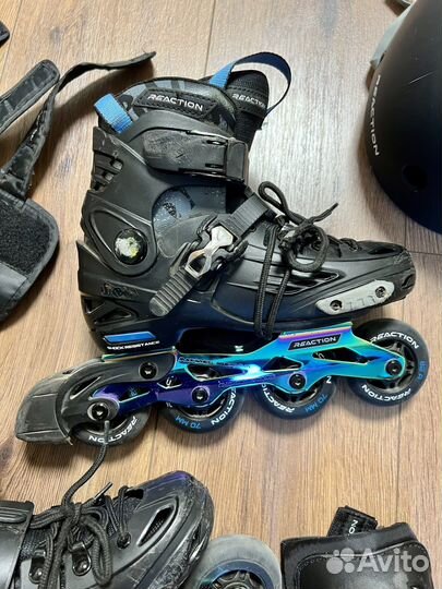 Роликовые коньки Reaction Urban LE, 32-35