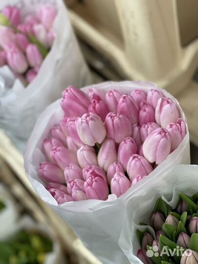 Тюльпаны с экспресс доставкой