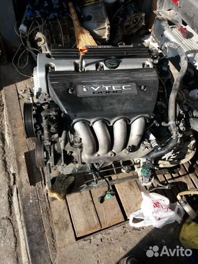 Двигатель с автоматом к20а Honda Stepwgn