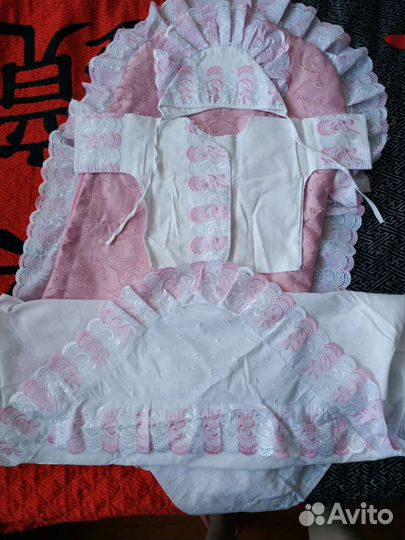 Конверт на выписку для девочки