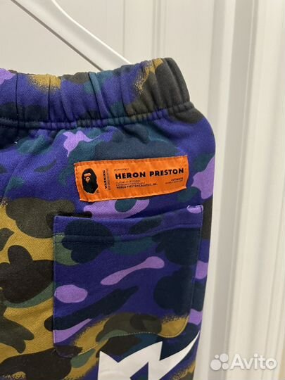 Штаны Bape x Heron Preston L