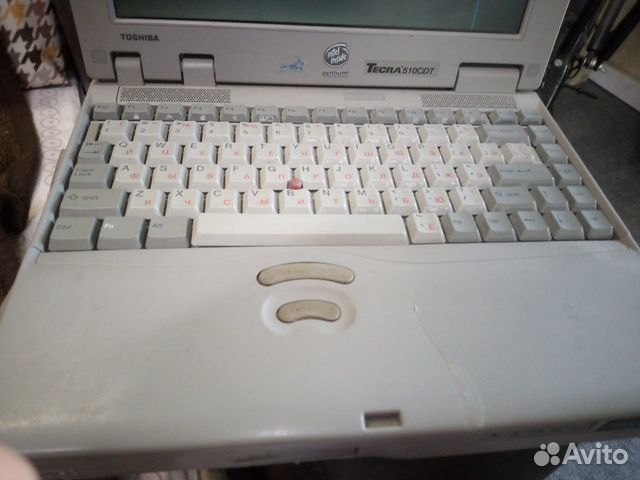 Ретро ноутбук Toshiba Tecra 510CDT объявление продам