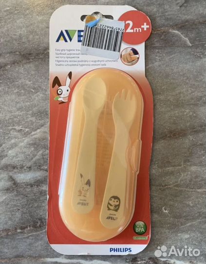Детские столовые приборы Avent