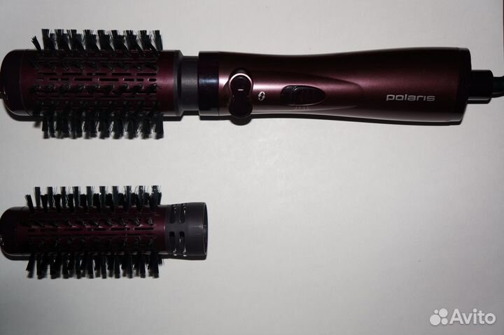 Фен-щетка Polaris PHS 1020RK, бордовый