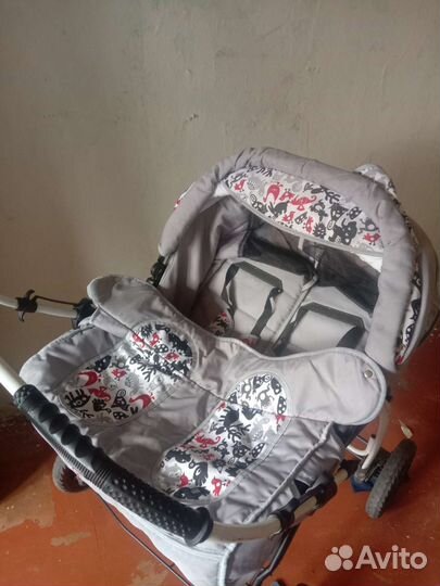 Коляска для двойни