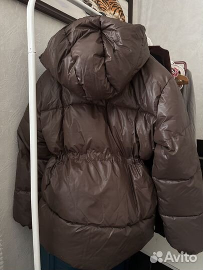 Пуховик женский длинный 46 48