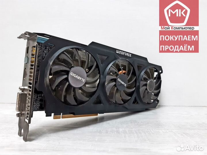 Gigabyte Radeon R9 280 3GB WindForce 3X OC