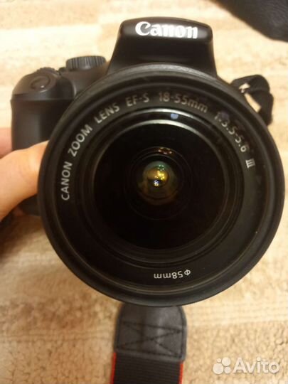 Зеркальный фотоаппарат canon eos 1100d