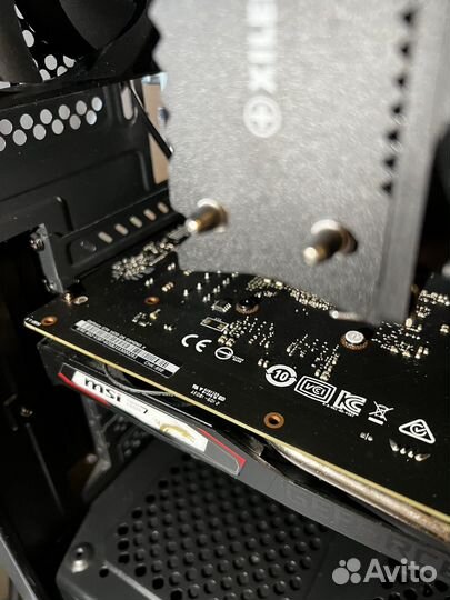 Видеокарта MSI GeForce GTX 1650 куплена DNS