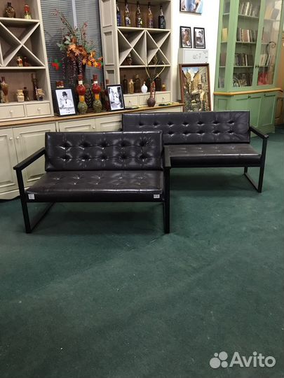 Диваны лофт для кафе
