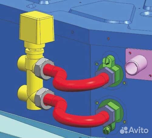 Clivet cfka 015.0 CC2 Кассетный фанкойл 4.5 кВт