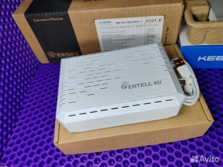 Комплект 4g Fibocom l850gl Wi-Fi Keenetic антенна