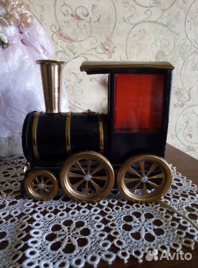 Ночник Паровоз СССР винтаж