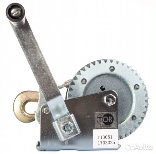 Лебедка ручная лф-1000 (FD) г/п 0,4т, длина троса