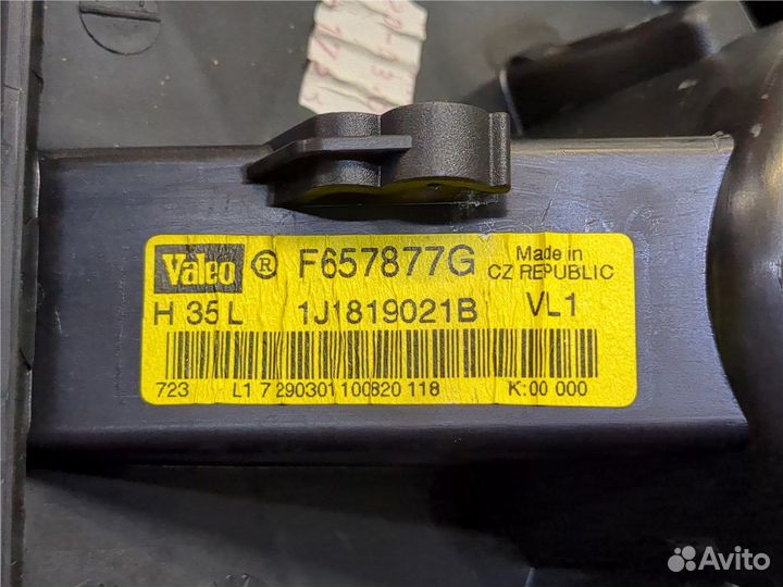 Двигатель отопителя Volkswagen Golf 4, 2001