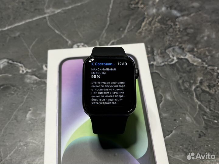 Часы Apple Watch 6 40 mm 96 акб