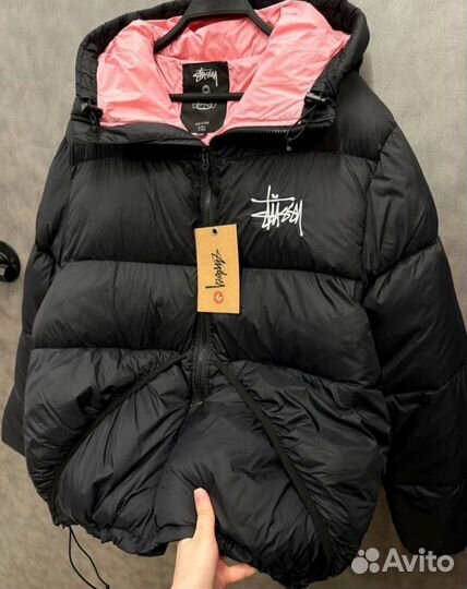 Пуховик Stussy Micro Ripstop