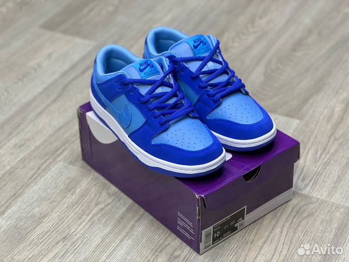 Кроссовки Nike Dunk Low Fruity Pack Blue Raspberry