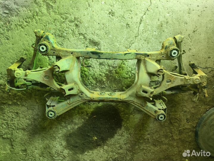 Задняя подвеска Субару Легаси 5, вм