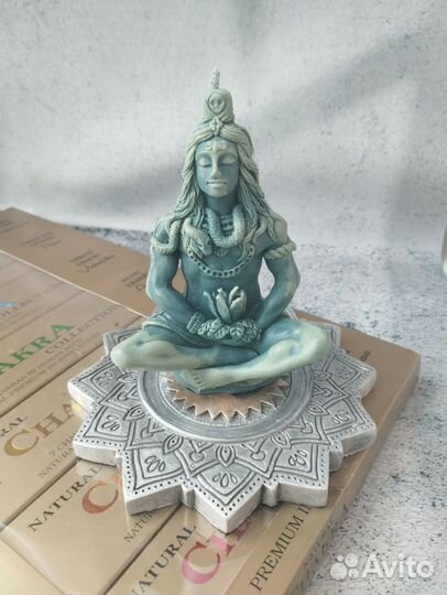 Набор свеча Шива с подставкой под благовония