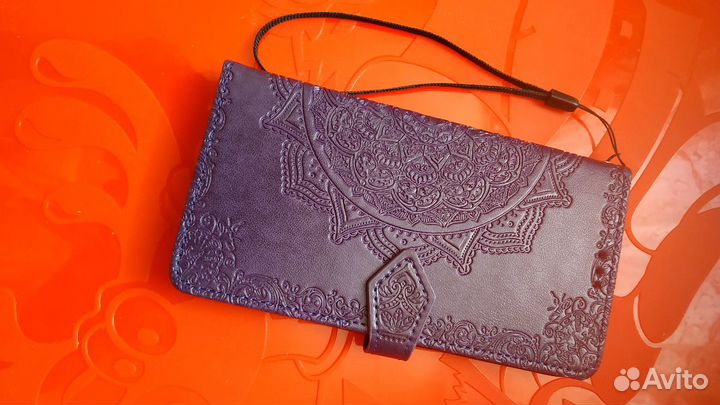 Кожаный чехол на телефон xiaomi redmi note 5a