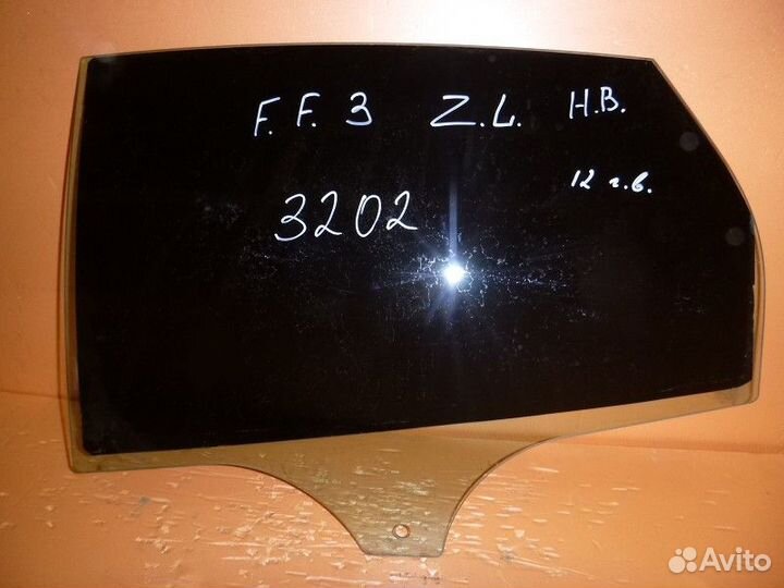 Стекло двери задней левой ford focus III 2011