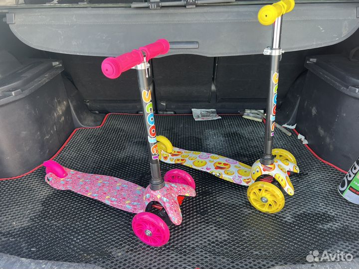 Самокат детский трехколесный