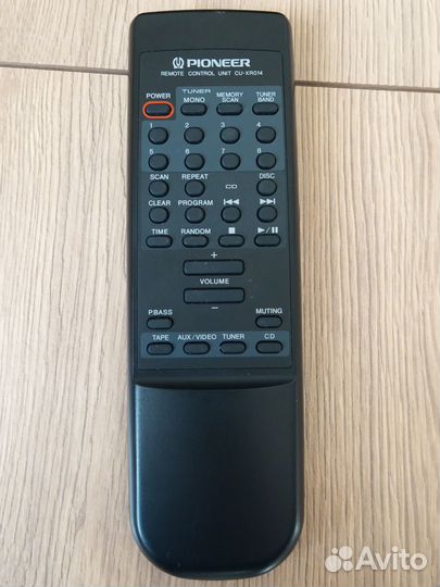 Пульт ду Pioneer CU-XR 014